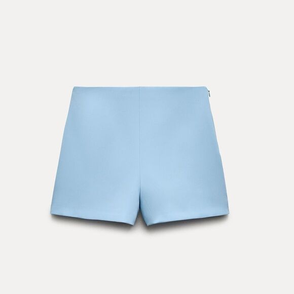 ZARA HIGH WAIST SHORTS - Picture 2 of 6